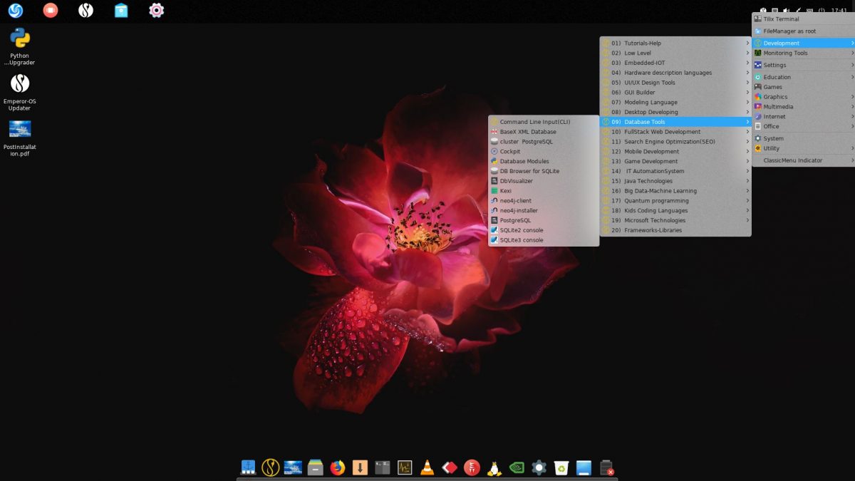 Emperor-OS Linux is an All in One Linux for programming, designer and ...